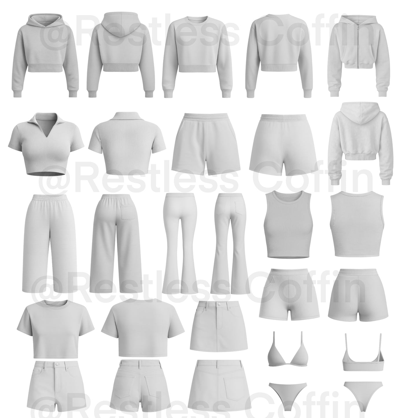 WOMENS MOCKUP PACK VOL. 1