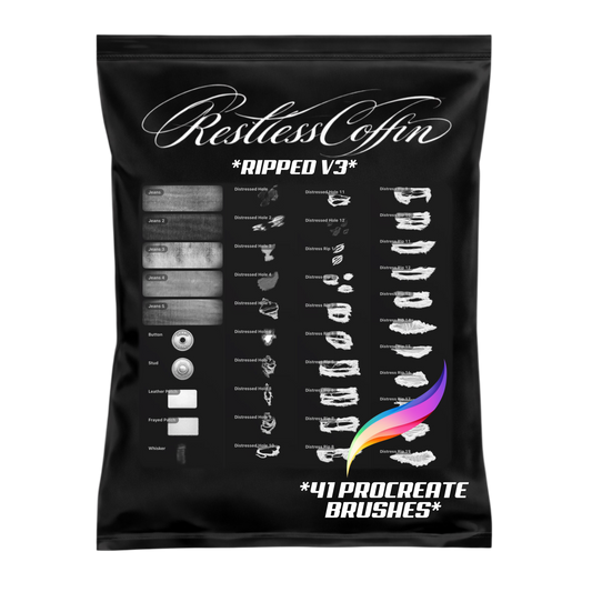 *NEW* Ripped V3 Procreate Brushset