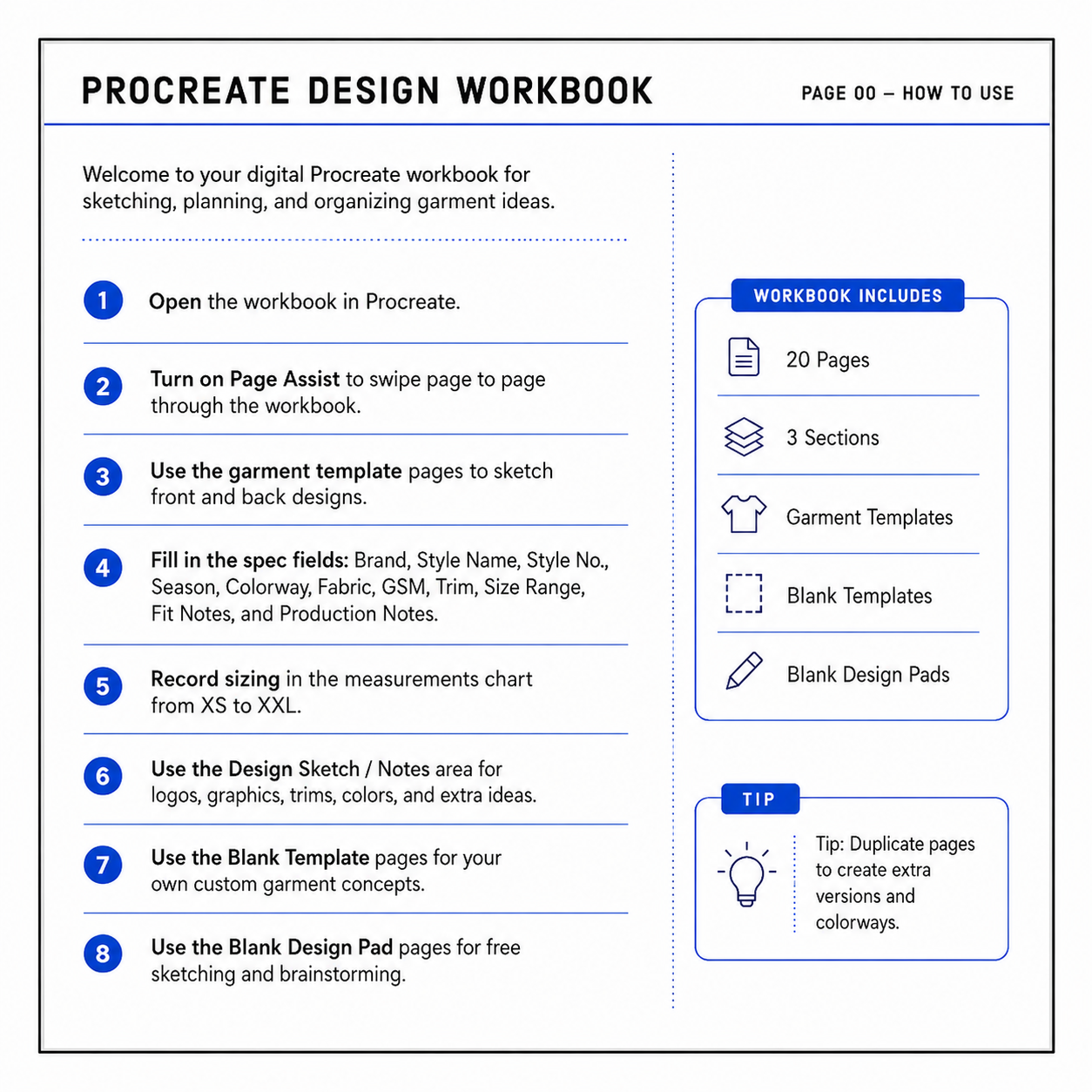 Procreate Design Workbook