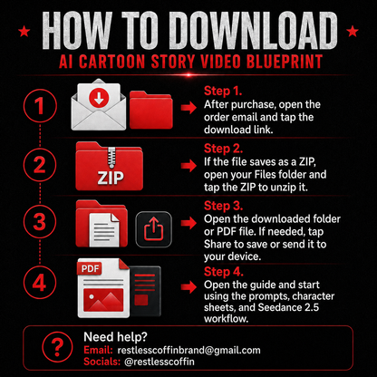 AI CARTOON VIDEO BLUEPRINT