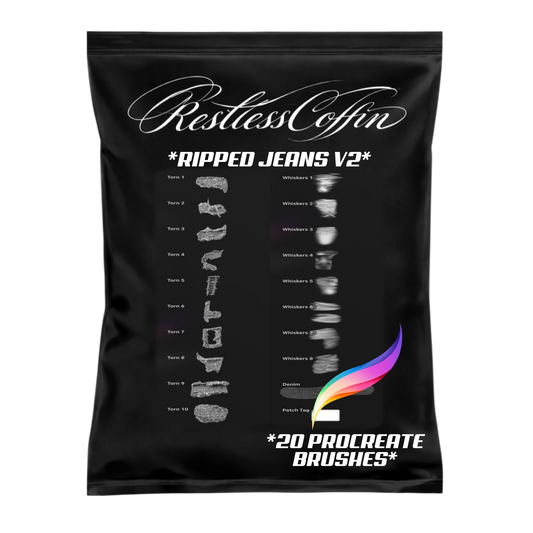 Ripped V2 Procreate Brushset