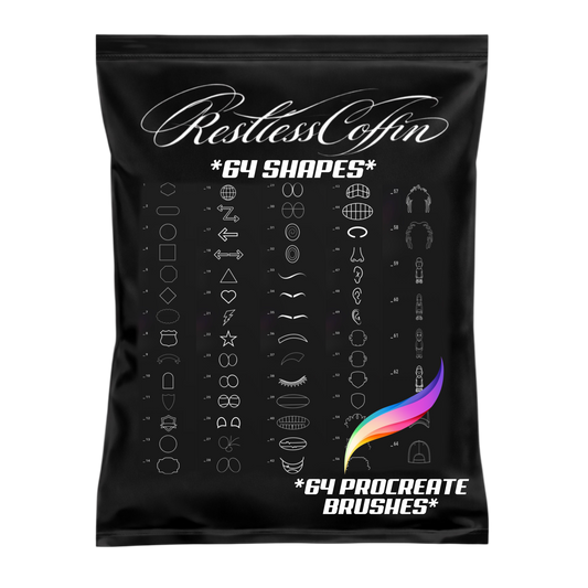 64 Shapes Procreate Brushset