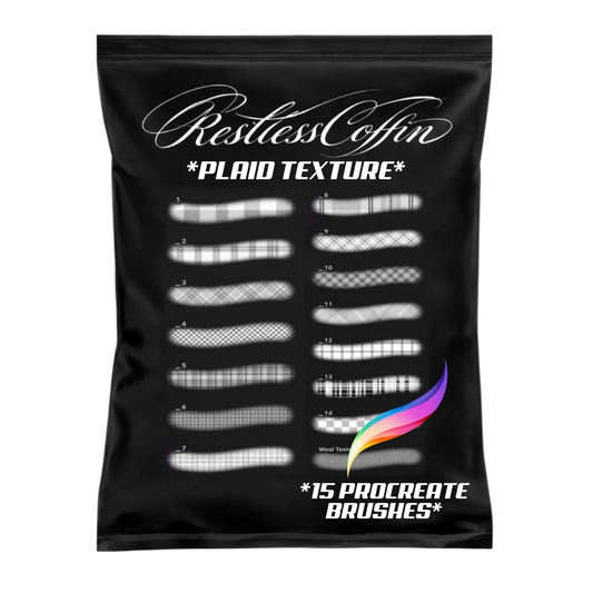 Plaid Textures Procreate Brushset