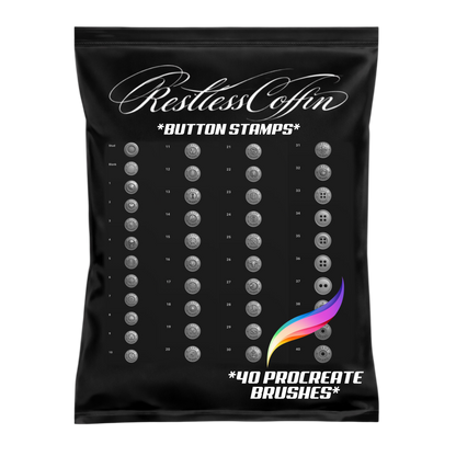 Buttons Procreate Brushset