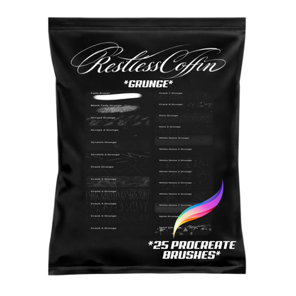 Grunge Procreate Brushset