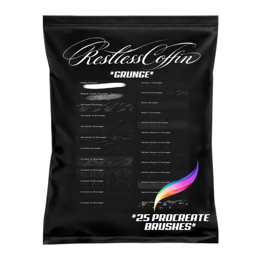 Grunge Procreate Brushset