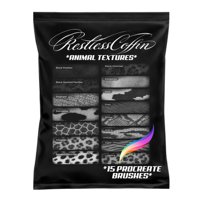 Animal Textures Procreate Brushset