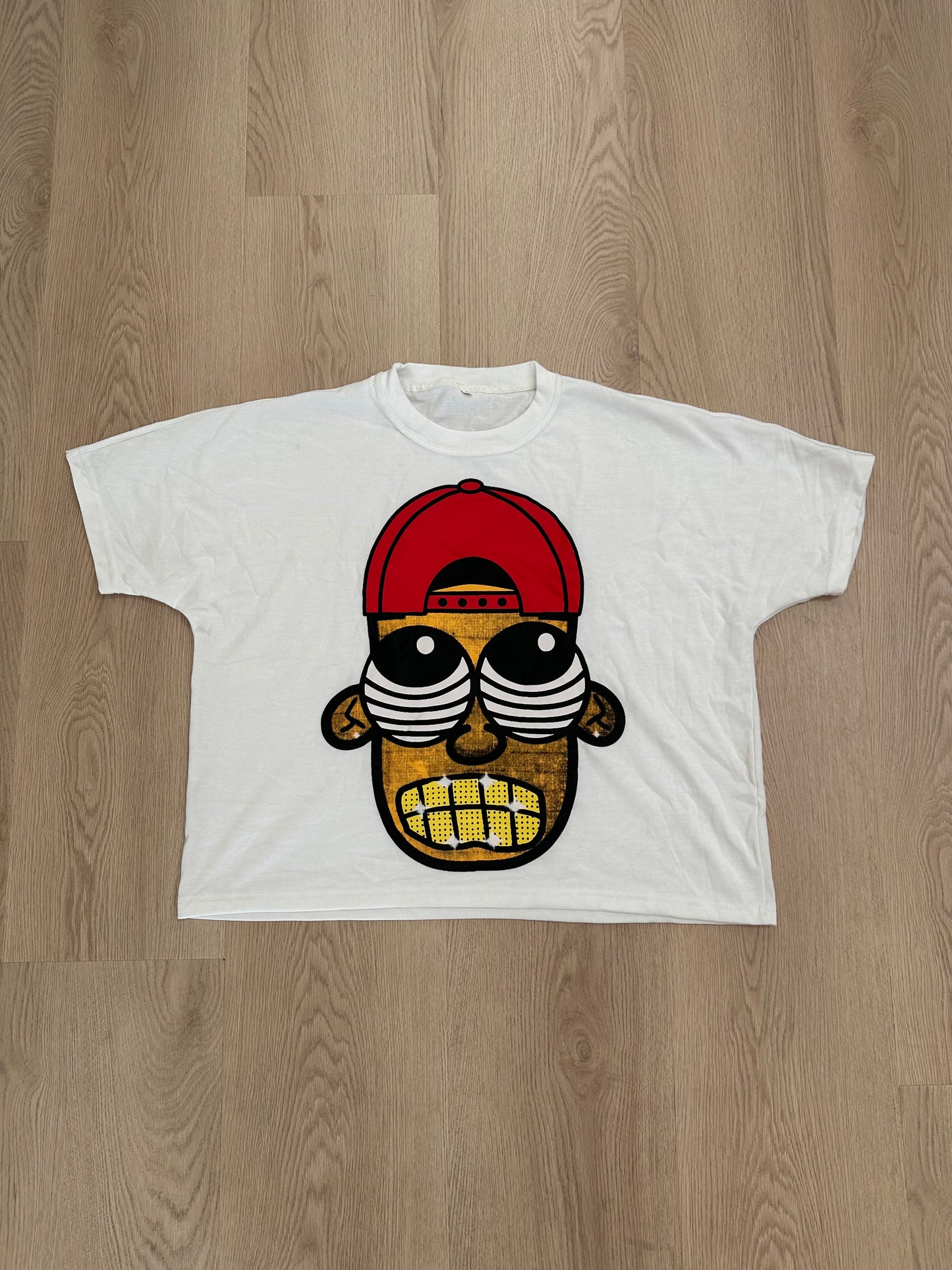 Grimy Bumble Boy Tee White