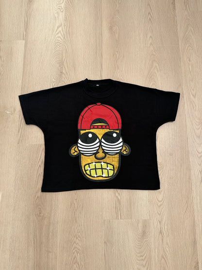 Grimy Bumble Boy Tee Black