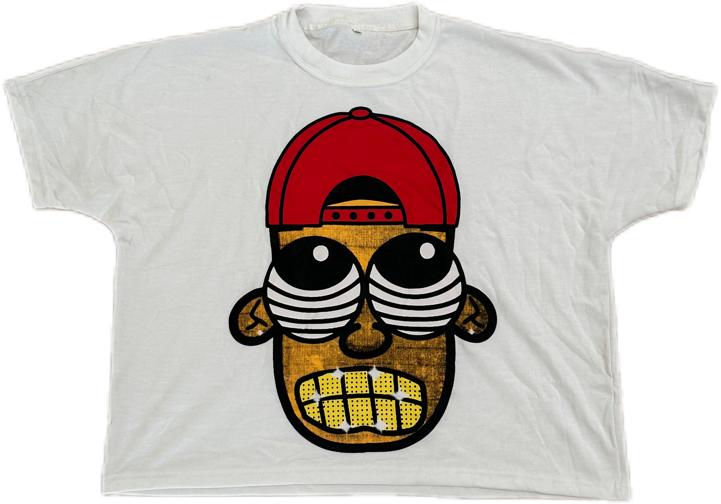 Grimy Bumble Boy Tee White