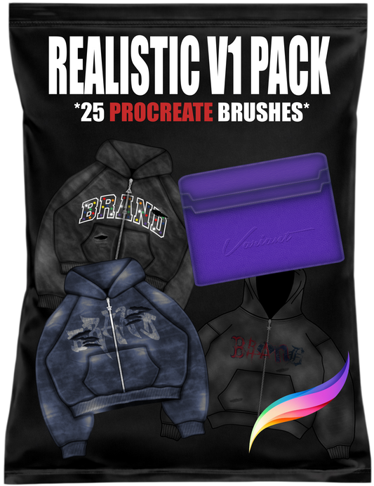 Realistic V1 Procreate Brushset