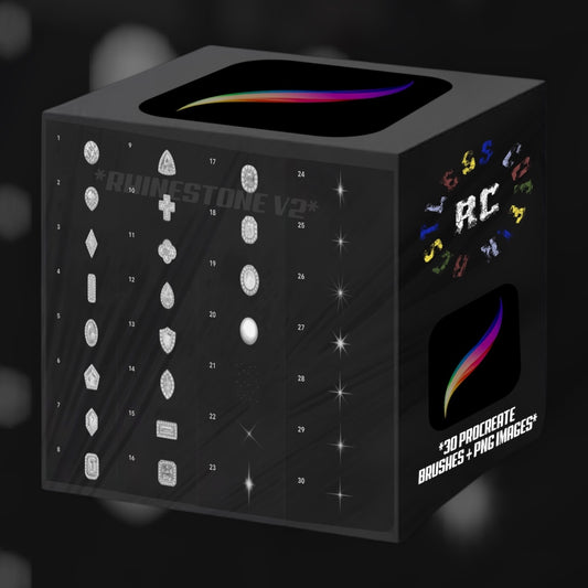 *NEW* Rhinestone V2 Procreate Brushset
