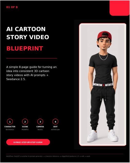 AI CARTOON VIDEO BLUEPRINT