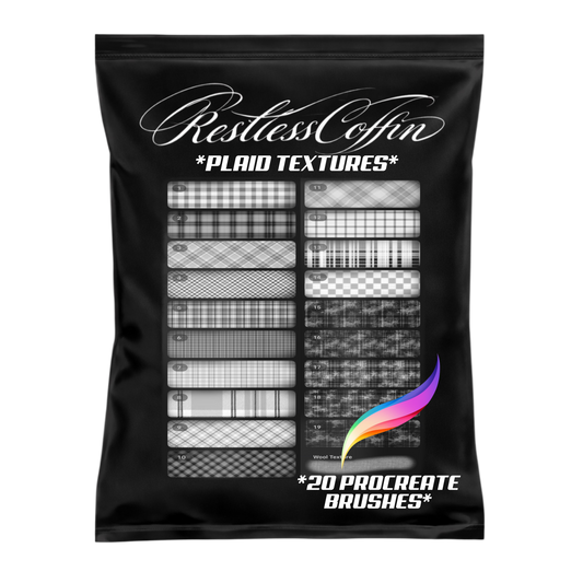 Plaid Textures Procreate Brushset