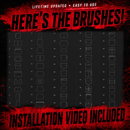 Pockets Procreate Brushset