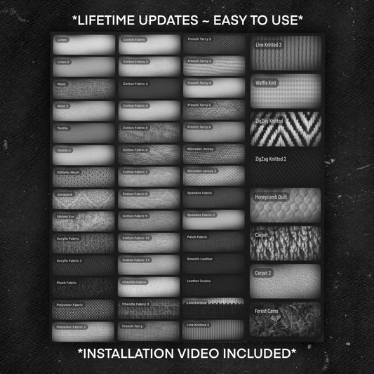 Fabrics Procreate Brushset