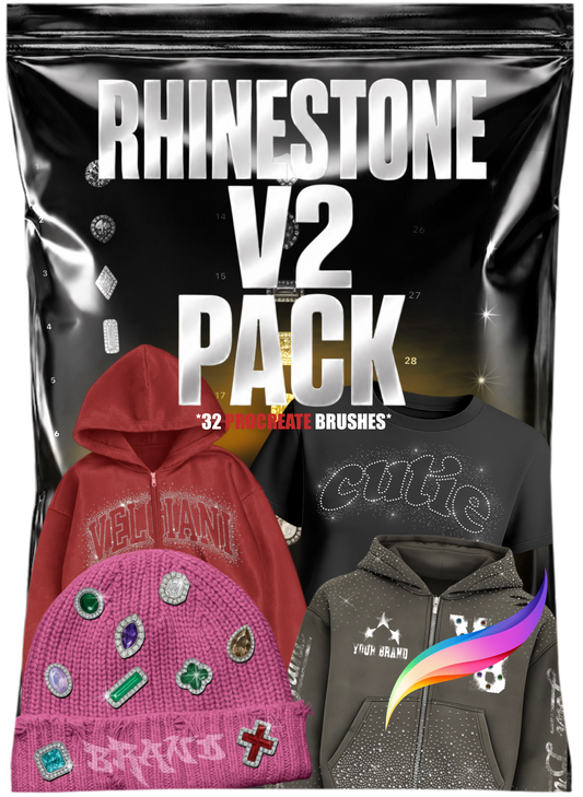 Rhinestone V2 Procreate Brushset