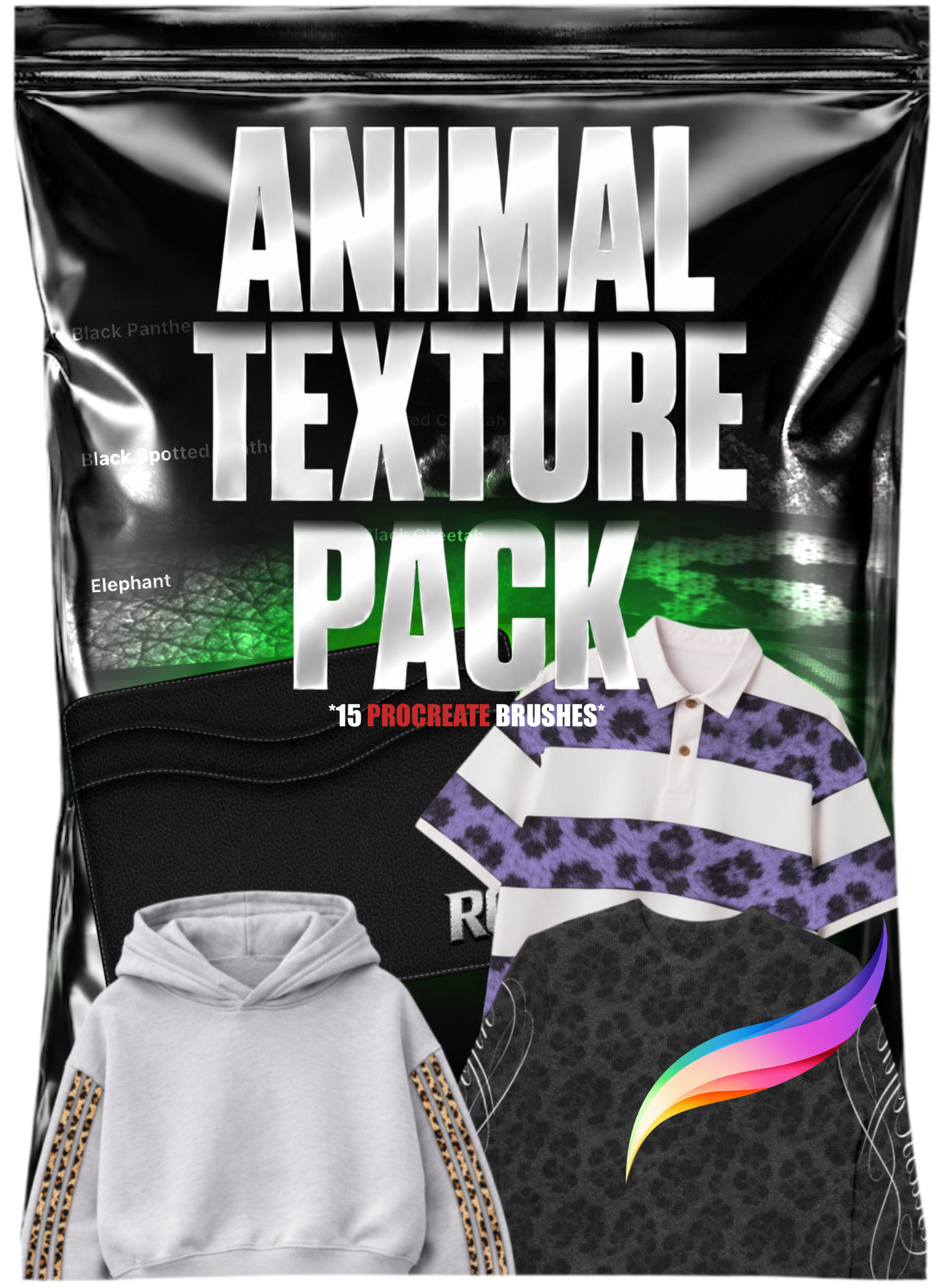 Animal Textures Procreate Brushset
