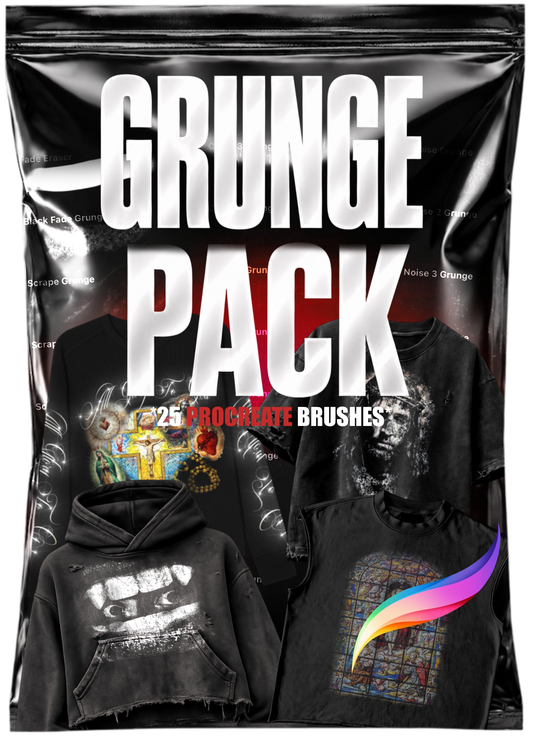 Grunge Procreate Brushset