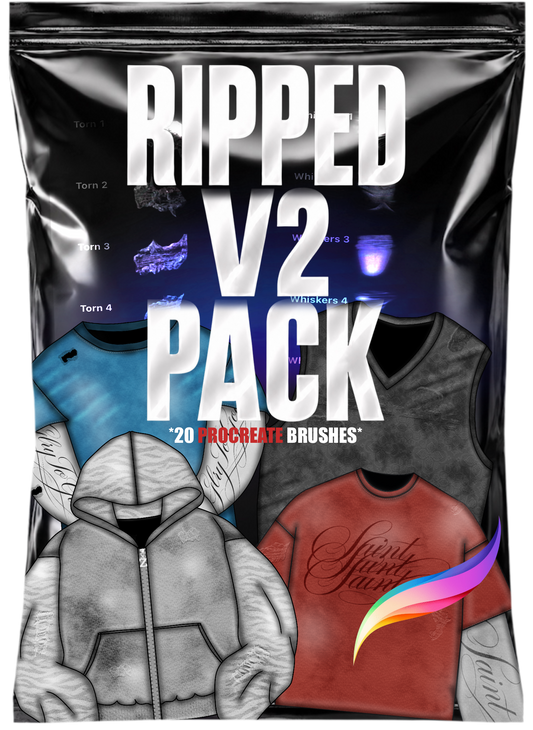 Ripped V2 Procreate Brushset
