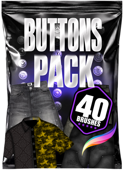 Buttons Procreate Brushset