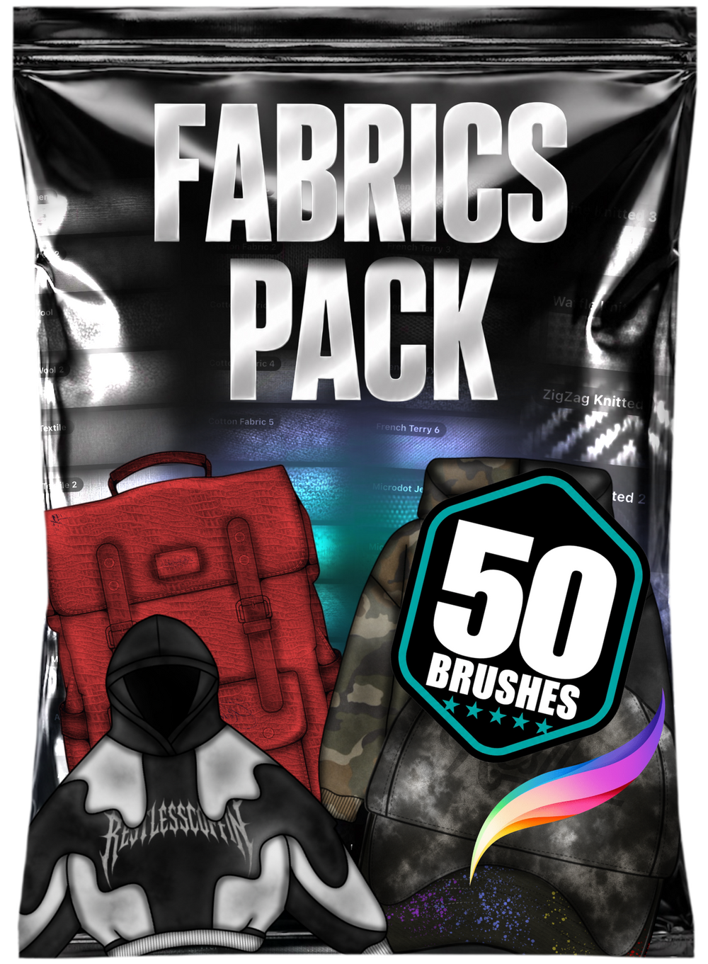 Fabrics Procreate Brushset