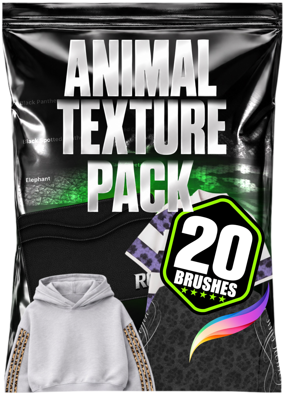 Animal Textures Procreate Brushset
