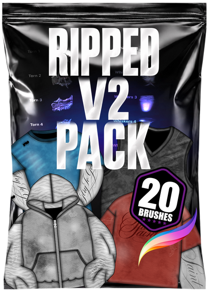 Ripped V2 Procreate Brushset