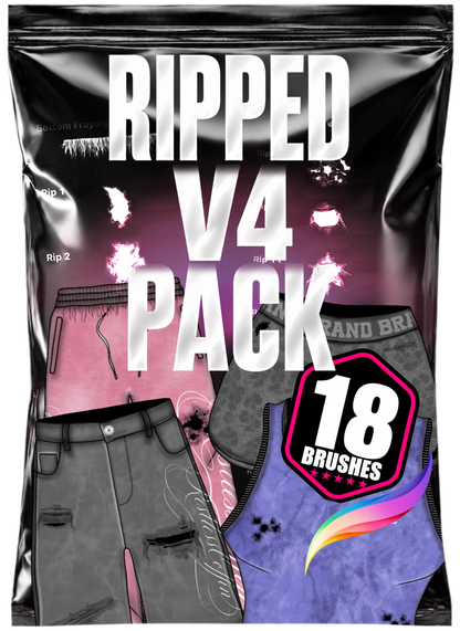 Ripped V4 Procreate Brushset