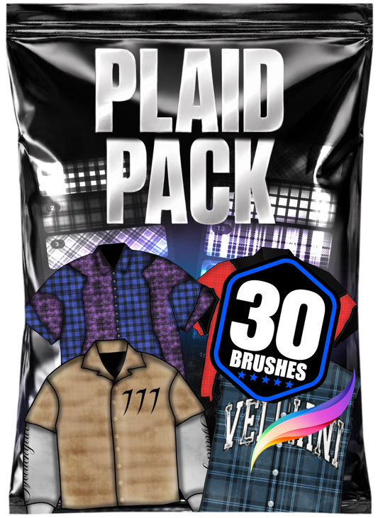 Plaid Textures Procreate Brushset